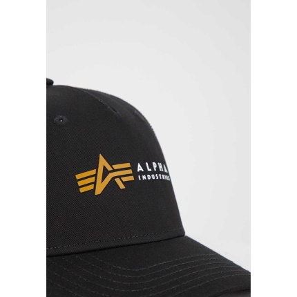 106901 03 alpha industries alpha label trucker cap 002