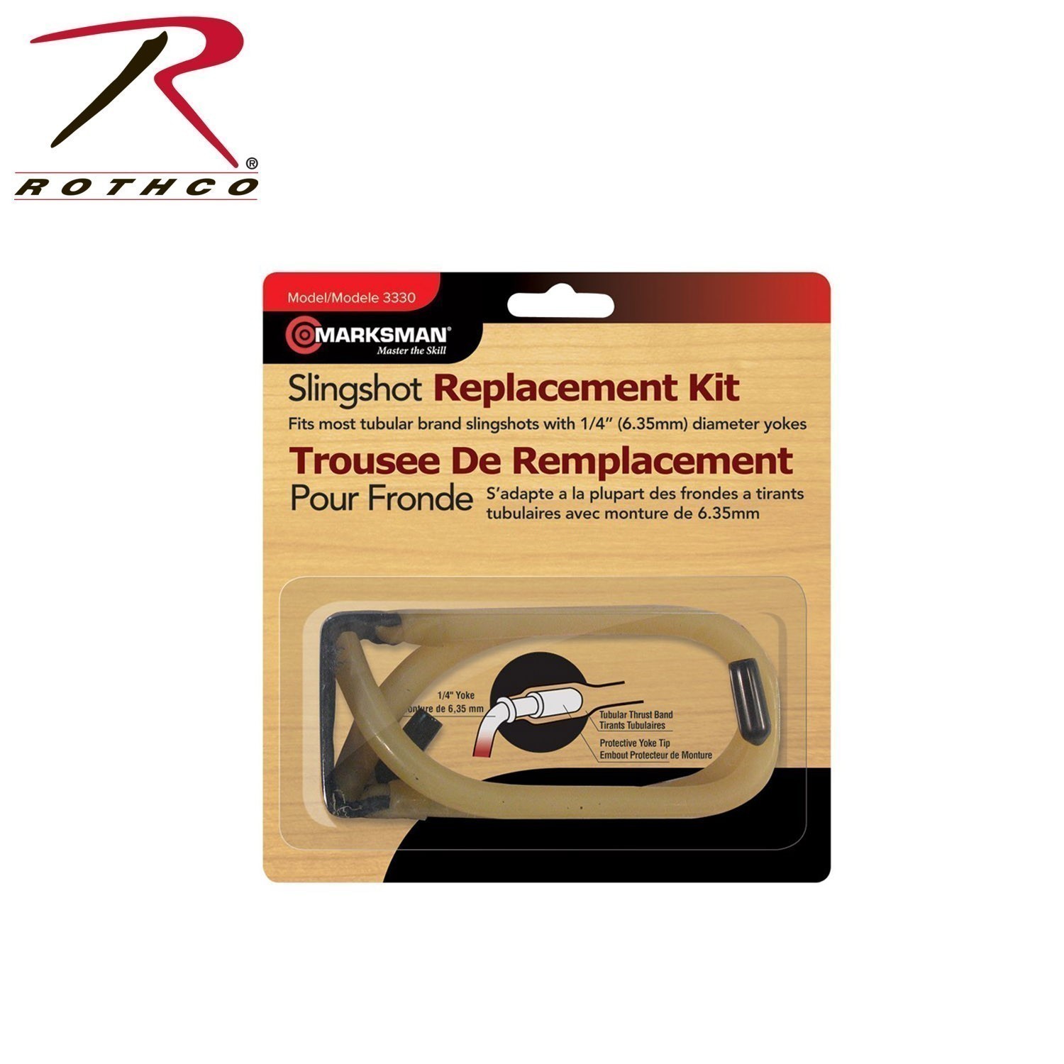 GUMA-ZUTA_1 Zamenska guma za praćku žute boje – military shop, army shop