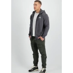 duks alpha basic zip hoody sl 118342 vintage grey 2