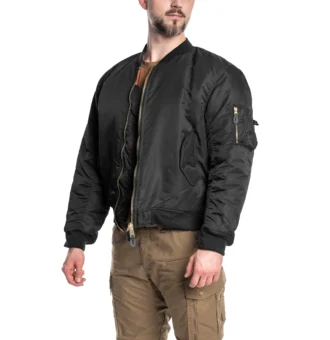 jakna mfh ma1 black crna bomber fajerka 3 #03552 4 5