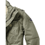 muška jakna brandit britannia zimska winter sa krznenom postavom