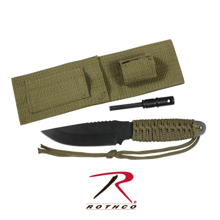 noz Rothco Paracord Knife With Fire Starter 2