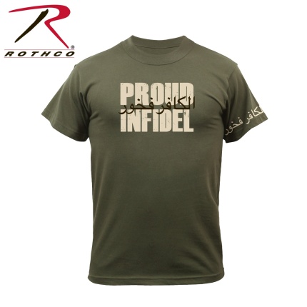 Majica Proud infidel – military shop, army shop