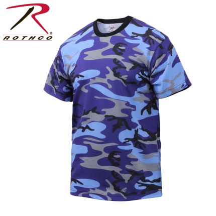 electric blue camo