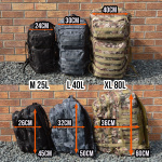 brandit xl bags size comparison watermarked 4