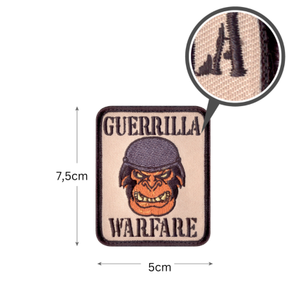amblem rothco guerilla warfare #73195 1