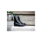 cizme martinke solovair 11 kopci black shine