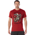 majica Rothco USMC Semper Fidelis T Shirt #1176 crvena kratak rukav