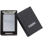 Zippo Vintage with Slashes Street Chrome Pocket Lighter #267 5