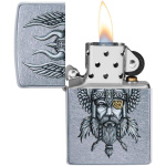hromiran zippo upaljač viking 3
