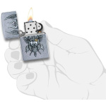 hromiran zippo upaljač viking 5
