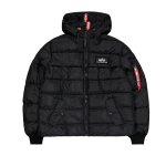 jakna alpha hooded puffer #118113