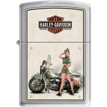 upajac zippo harley davidson wwii army pinup