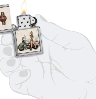 upajac zippo harley davidson wwii army pinup 2