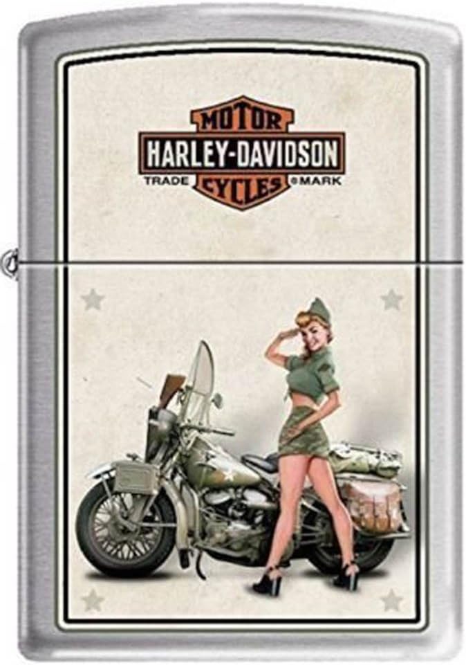 upajac zippo harley davidson wwii army pinup upajac zippo harley davidson wwii army pinup